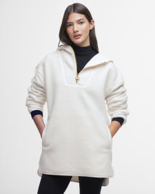 Boston Half-Zip Fleece Ecru