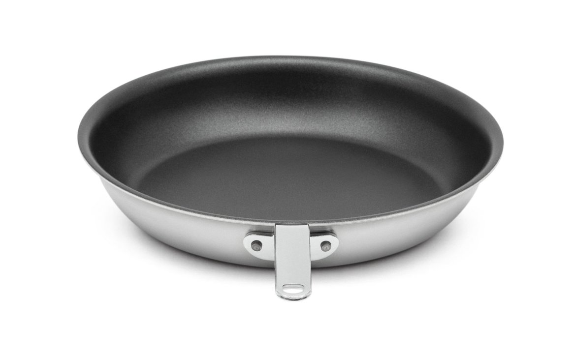 12-inch Tribute® 3-ply fry pan with CeramiGuard® II nonstick coating and plated handle