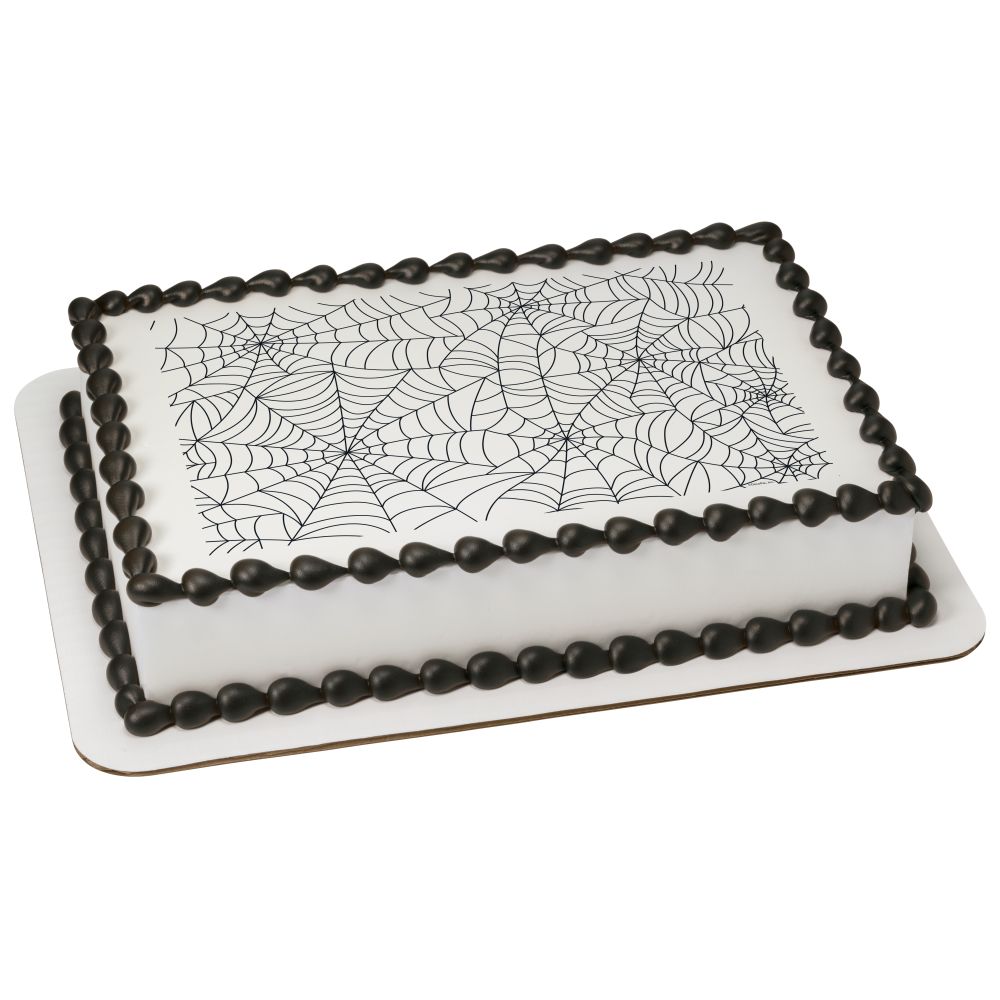 Image Cake Spider Web Sheet