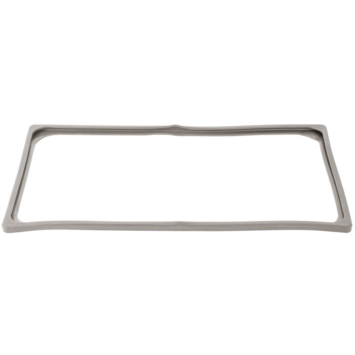 Full-size high-temperature silicone pan band in gray