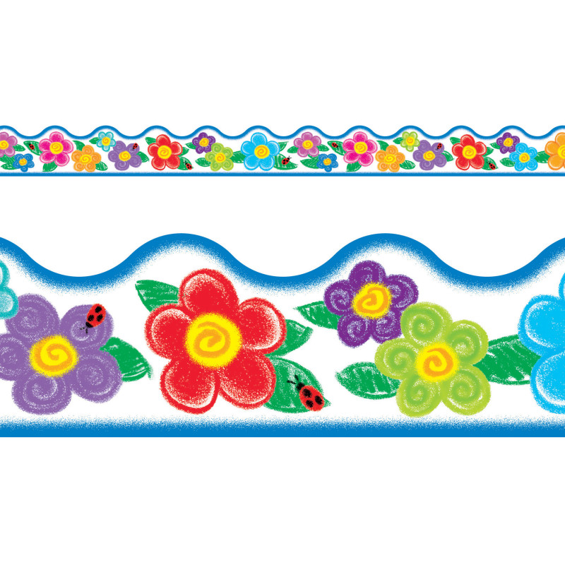 Crayon Flowers Terrific Trimmers®, 39 ft