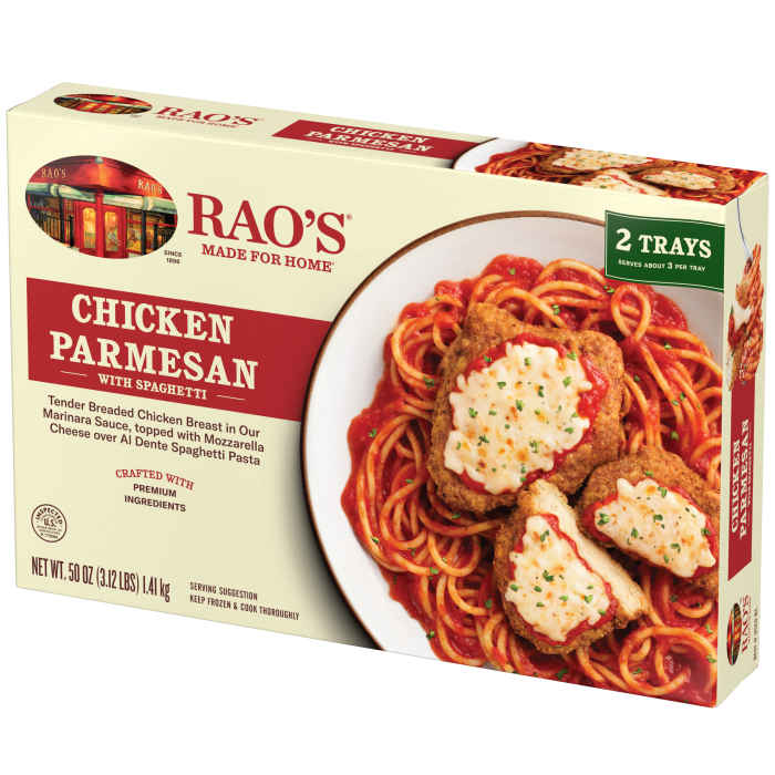 Chicken Parmesan with Spaghetti Frozen Meal, 50 oz - Right angle Image