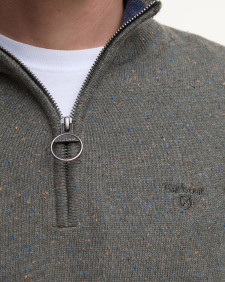 Maglione Tainsbury con zip corta 