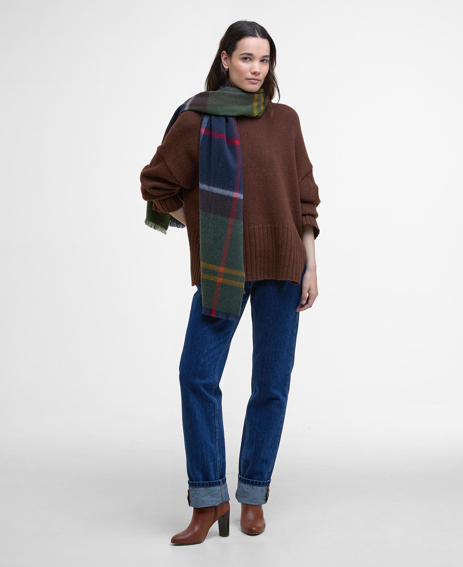 Sciarpa in tartan Rosefield image number 0