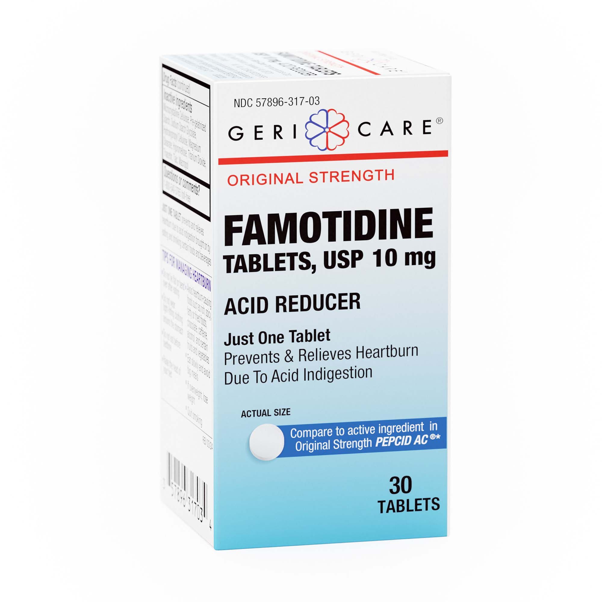 Geri-Care FAMATIDINE, TAB 10MG (30/BT 24/CS)