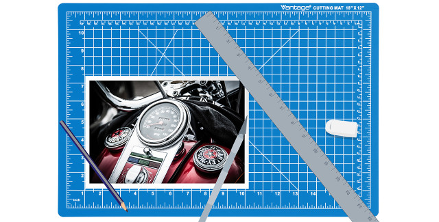 Dahle Vantage® Self-Healing Cutting Mats are extremely durable and are ideal for rotary cutting, crafting, and cropping photos.