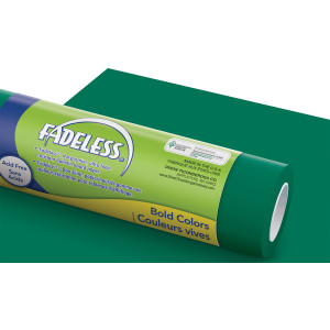 Papel artístico para tablón de anuncios, esmeralda, 48" x 50', 1 rollo