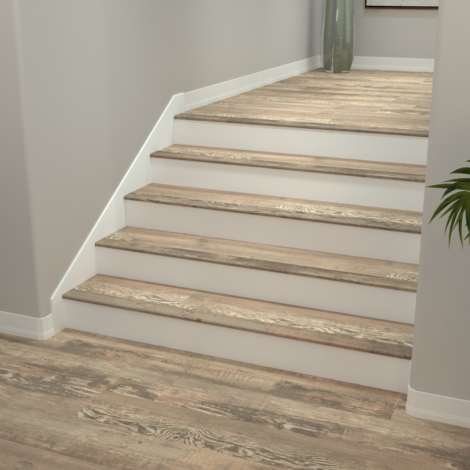 Weathered Ledge Stair Nosing Flush 6.5mm view 2