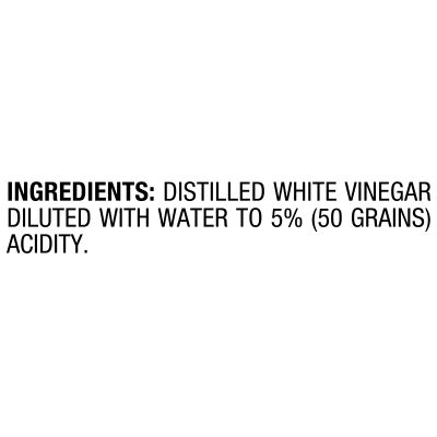 Heinz All Natural Distilled White Vinegar 5% Acidity, 32 fl oz Bottle