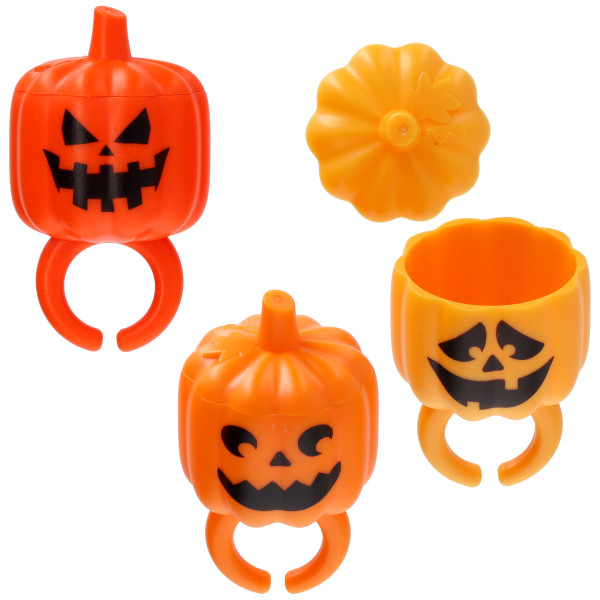 Fillable Pumpkin Cupcake Rings