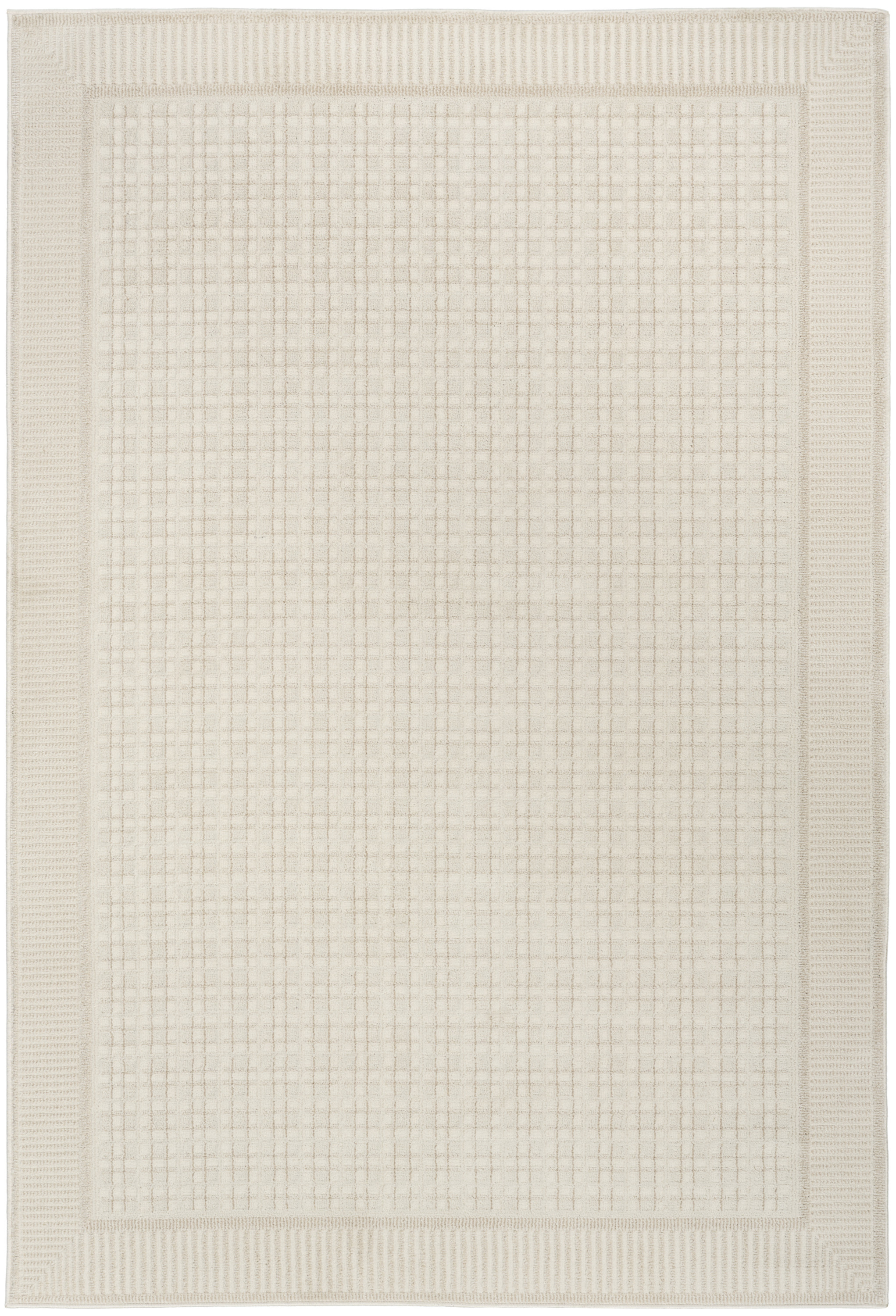 Nourison Nordic 4' x 6' Ivory Modern Indoor Rug