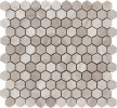 Frio Gray 1″ Hexagon Mosaic