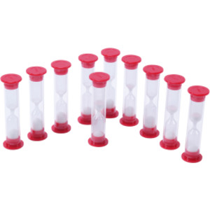 Sand Timers - 1 Minute - Set of 10