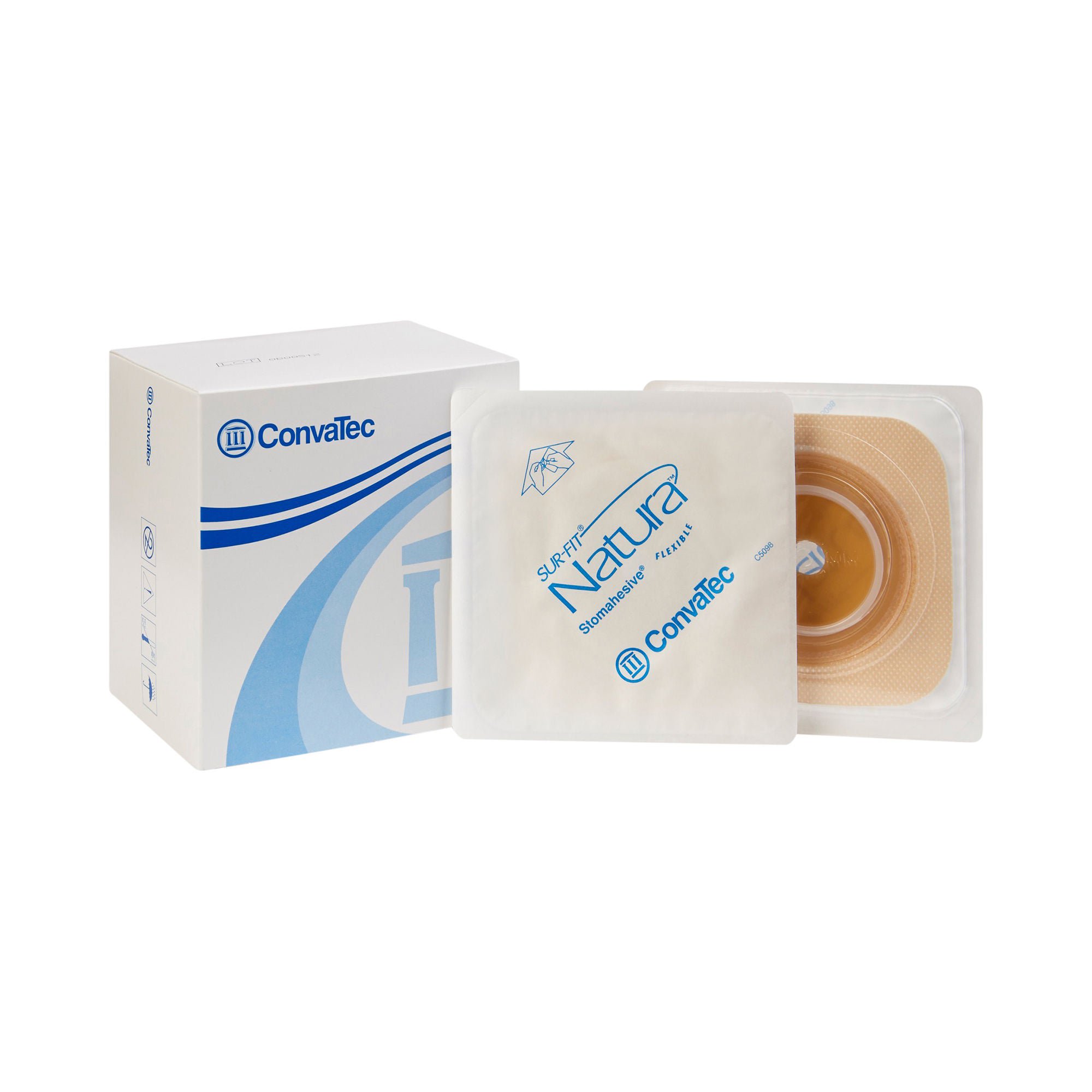 Sur-Fit Natura® Two-Piece Stomahesive® Skin Barrier, 45 mm flange