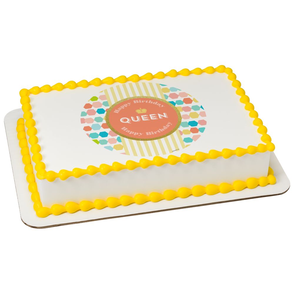 Image Cake Happy Birthday Queen