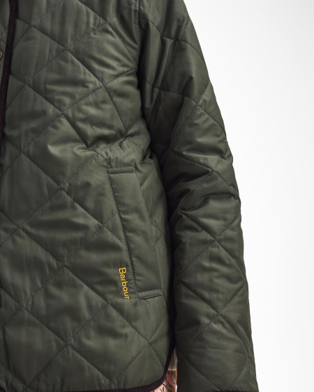Barbour x William Morris Gallery Isabella Quilted Jacket