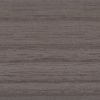 Gray-brown textured surface (appears like fabric or wood grain) displaying subtle horizontal striations; close-up, evenly lit, filling the frame with muted, neutral tones.