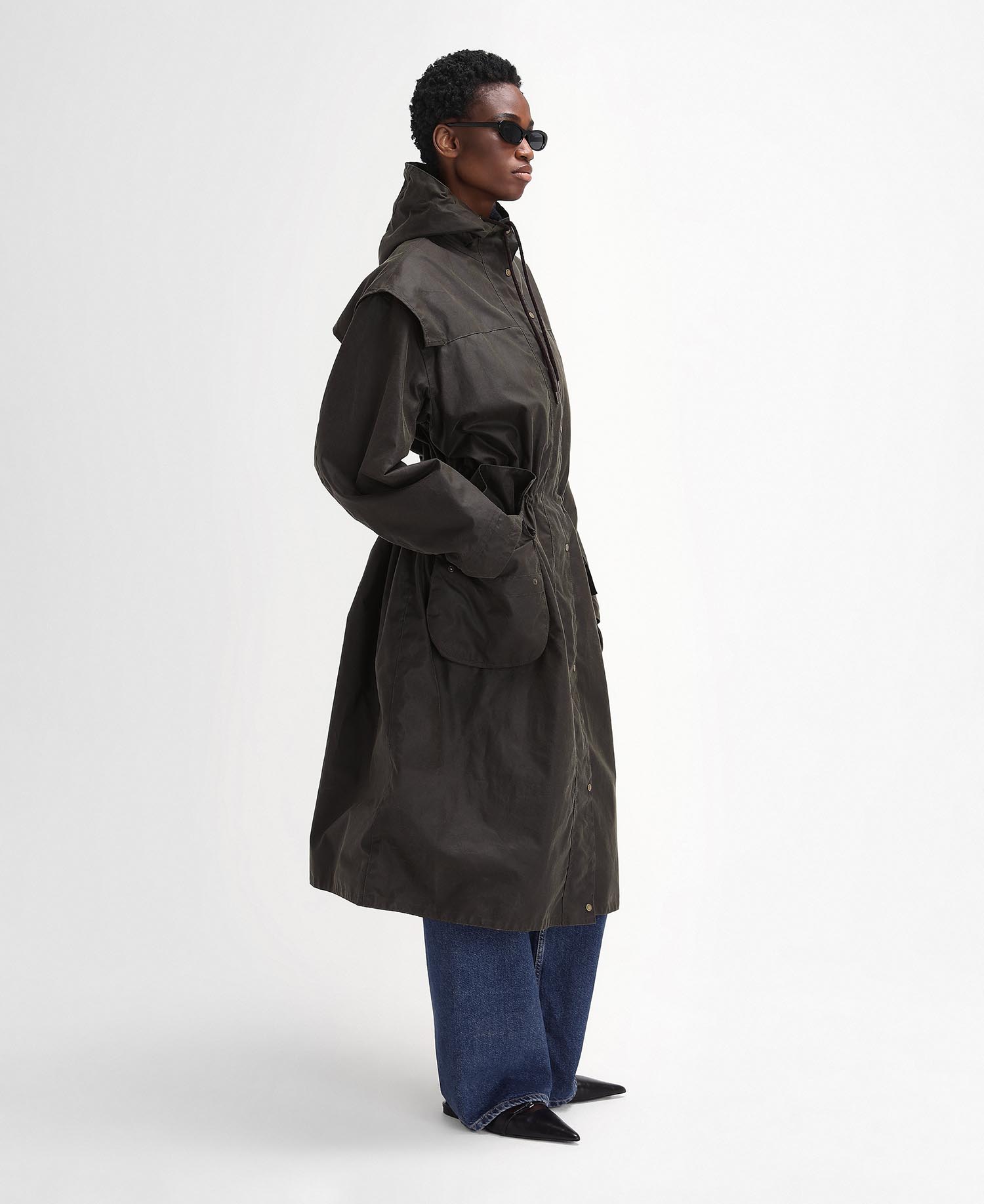 Barbour The Edit by Alexa Liam Waxed Parka image number 0