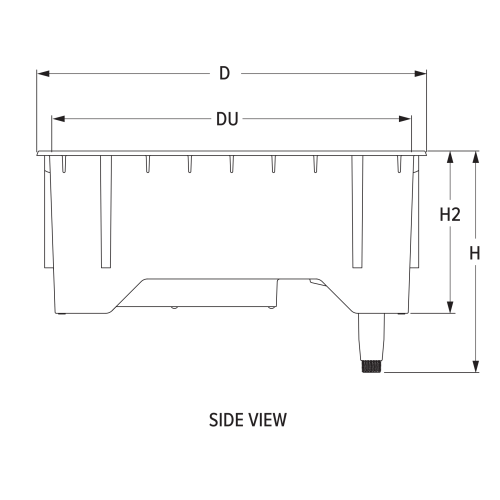 Engineering side view