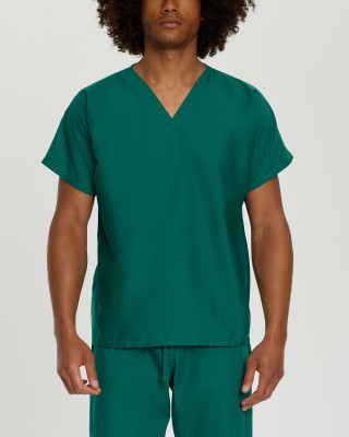 Landau Scrub Zone Unisex V-Neck Scrub Top-Landau