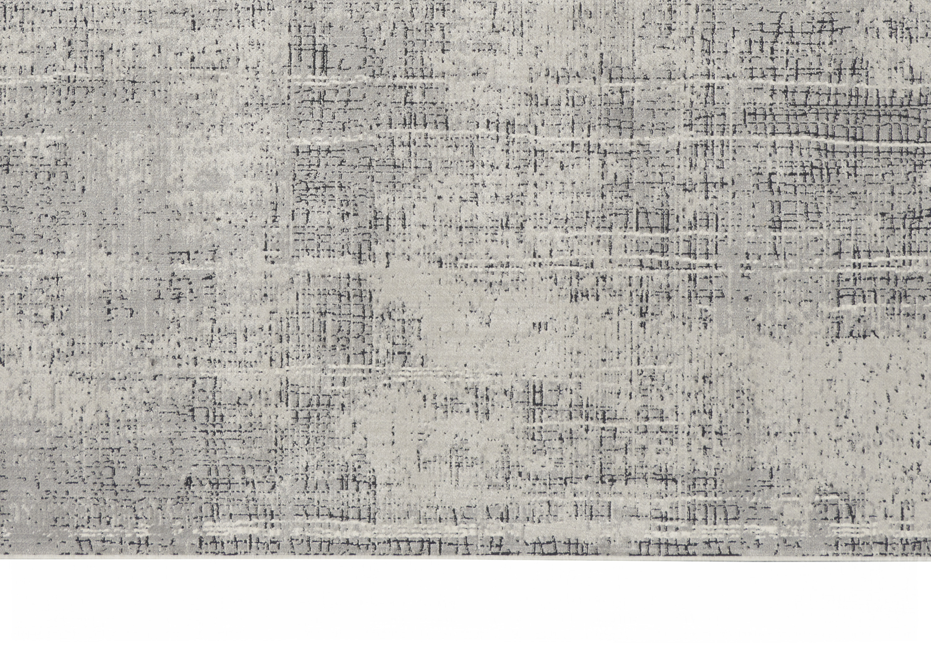Calvin Klein CK970 Vapor 5'3" x 7'3" Grey Ivory Modern Indoor Rug