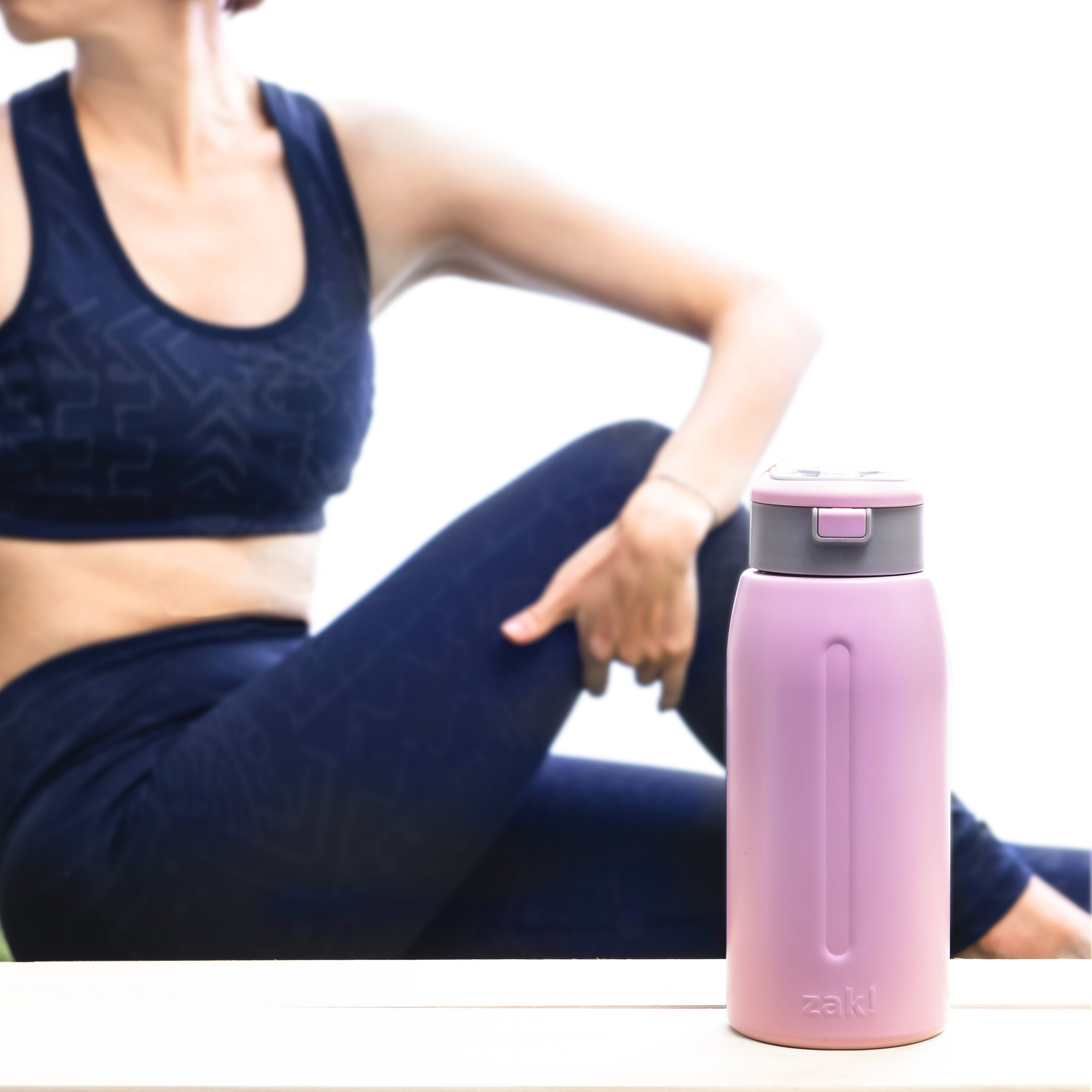 Genesis 32 ounce Stainless Steel Water Bottles, Lilac slideshow image 9 Genesis 32 ounce Stainless Steel Water Bottles, Lilac slideshow image 9