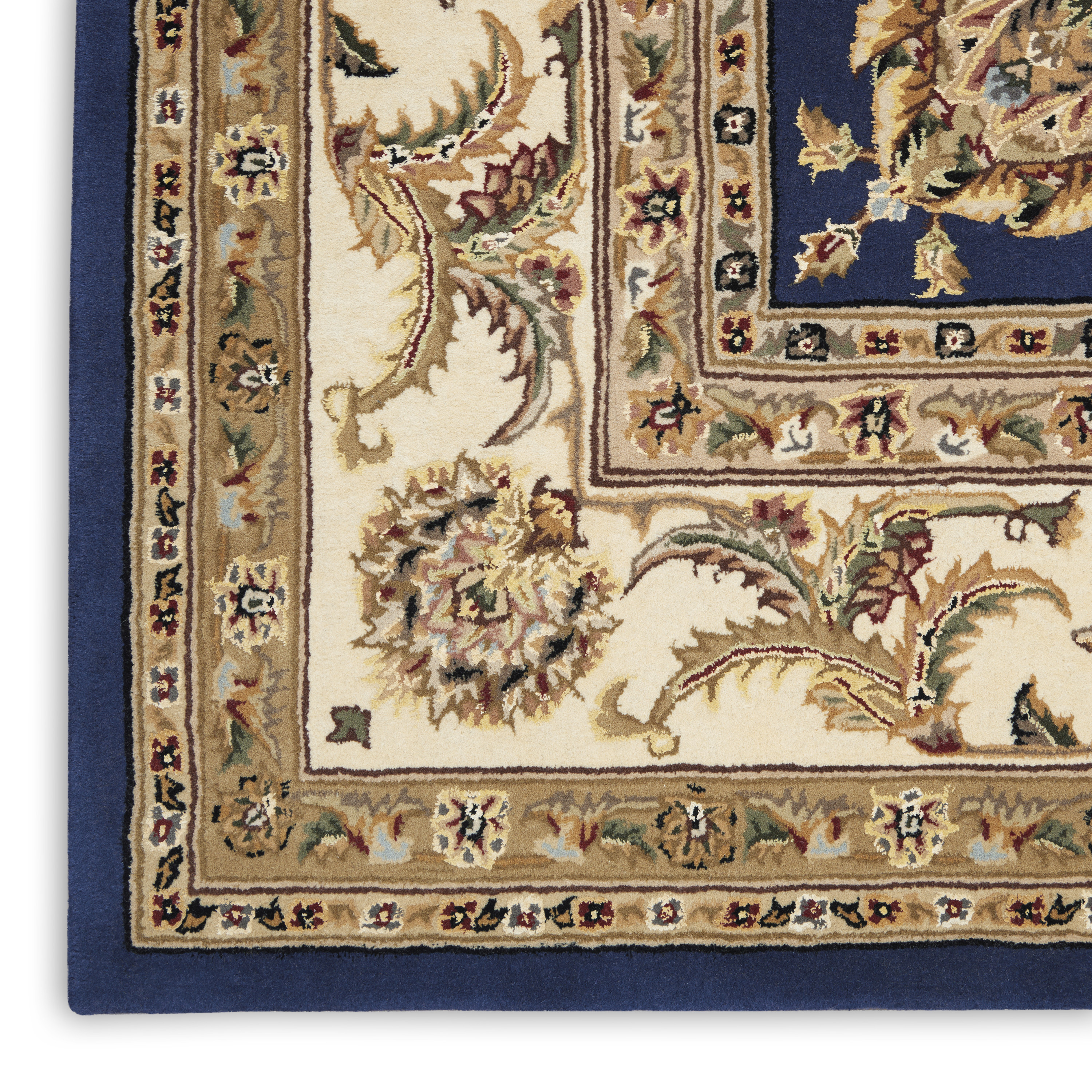 Nourison Nourison 2000 7'9" x 9'9" Navy Traditional Indoor Rug