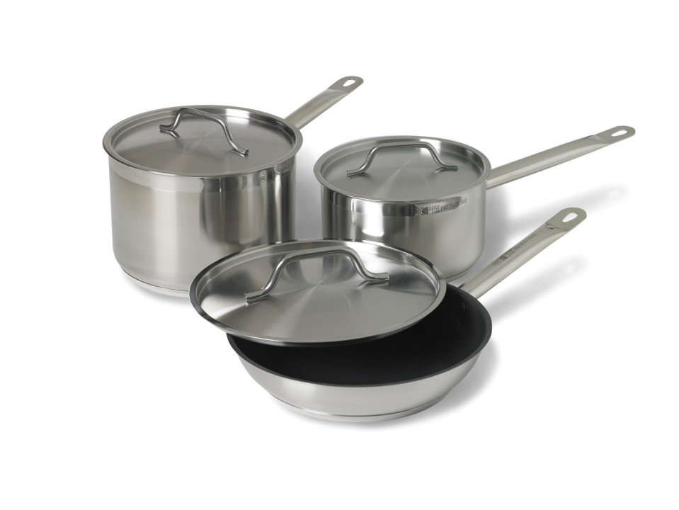 Deluxe six-piece Optio™ cookware set