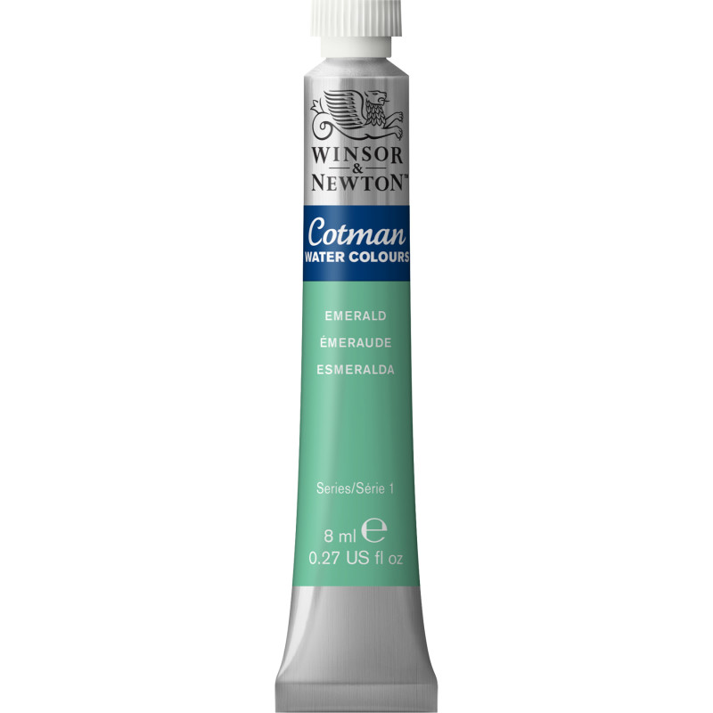 Cotman Watercolor Paint, 8 mL Tube, Emerald