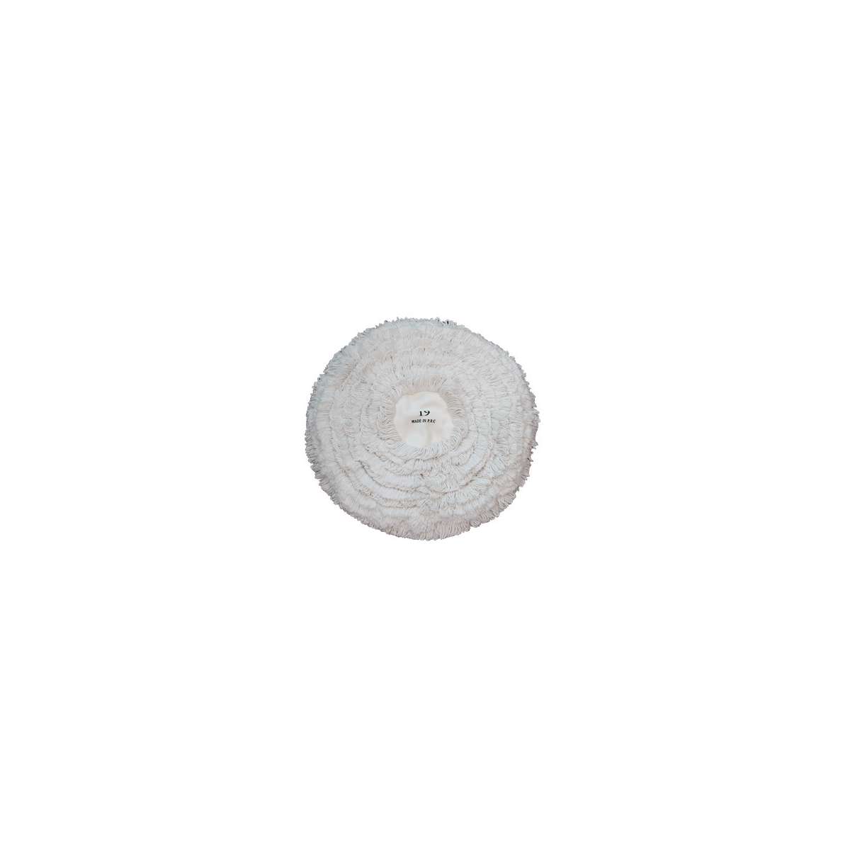 Hillyard, Deep Action , 19&quot;,  White, Blend, Carpet Bonnet
