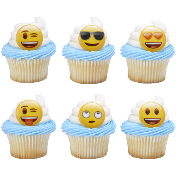 emoji™ Mood Assortment Cupcake Rings