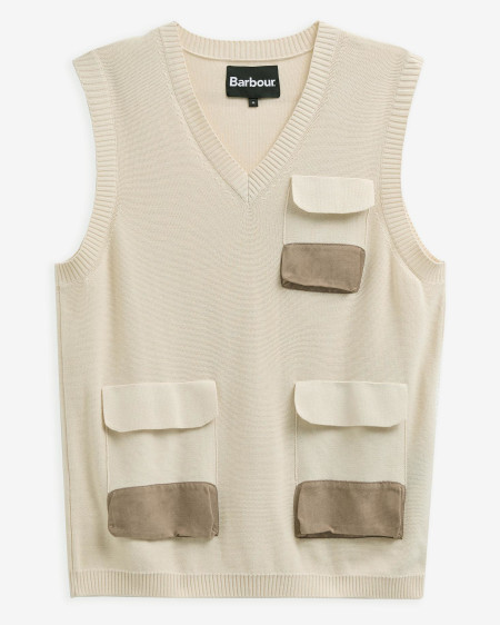 Gilet in maglia multitasca Barbour x TO KI TO
