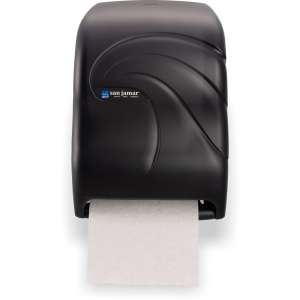 SAJT1390TBK, San Jamar, Tear-N-Dry, Mechanical Roll Towel Dispenser, Black Pearl