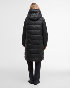 Olivios Longline Puffer Jacket Black