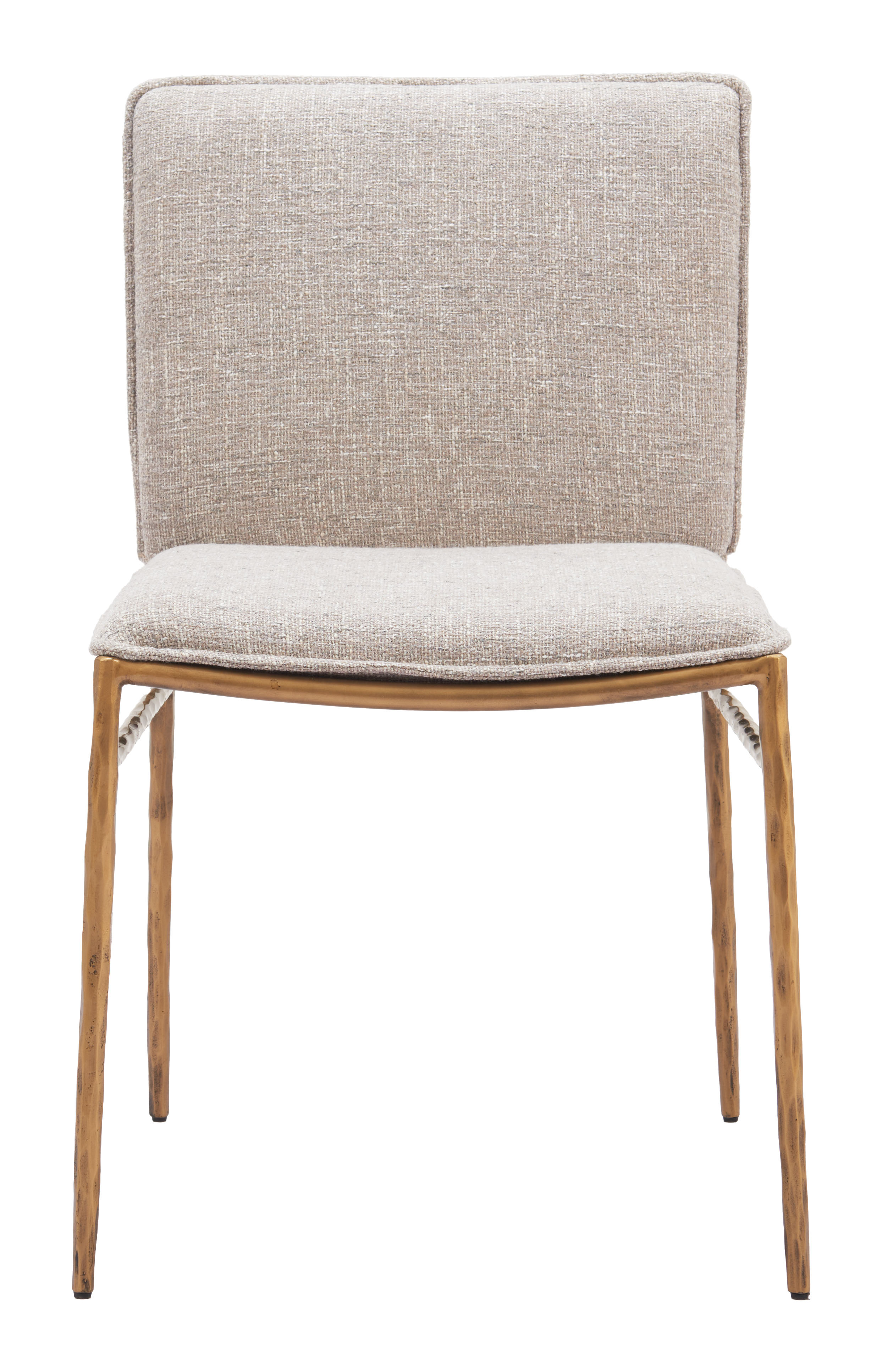 Nordvest Dining Chair Beige & Gold product image