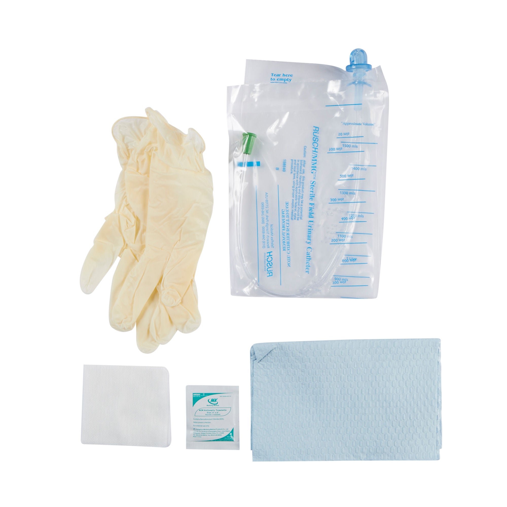 MMG™ Intermittent Catheter Kit, 14 Fr., Straight