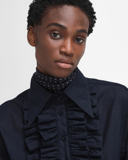 Barbour The Edit by Alexa Maximillian Ruffled Long-Sleeved Shirt