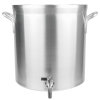 40-quart Wear-Ever® Classic Select™ heavy-duty aluminum stockpot with faucet