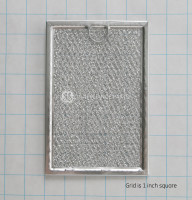 Microwave Grease Filter — Model #: WB06X10359 Microwave Grease Filter — Model #: WB06X10359