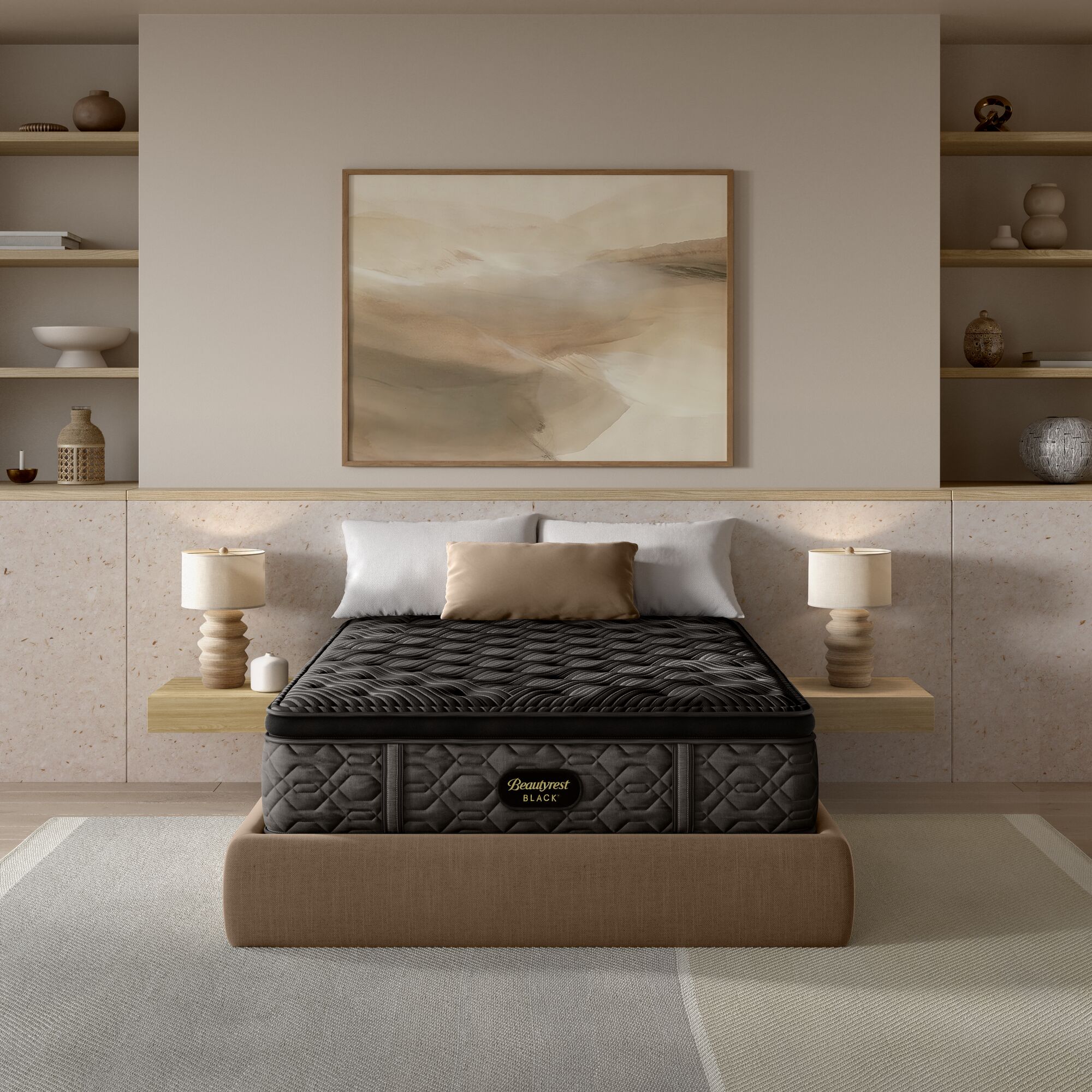 Beautyrest Black Series One 14.5" Plush Pillow Top Mattress