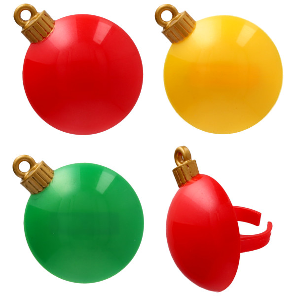 Ornament Cupcake Rings
