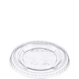 Dart, SOLO Portion/Soufflé Cup Lids, Fits 3.25 Oz To 9 Oz Cups, Clear