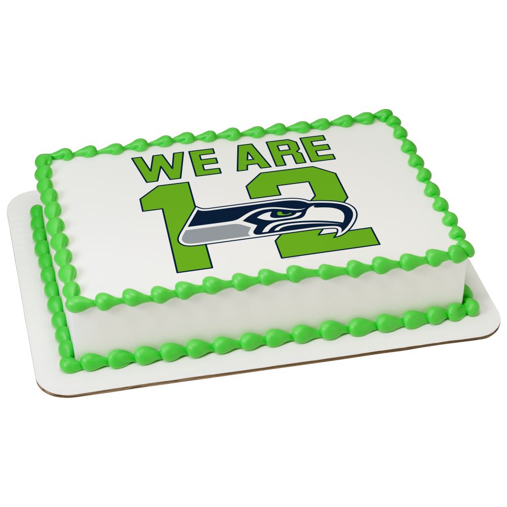 Image Cake NFL Seattle Seahawks We Are 12