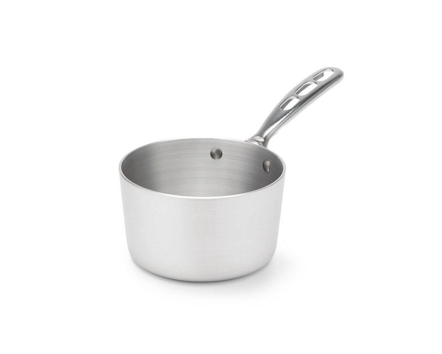 1 ½-quart Wear-Ever® tapered aluminum saucepan in natural finish with plated TriVent™ handle