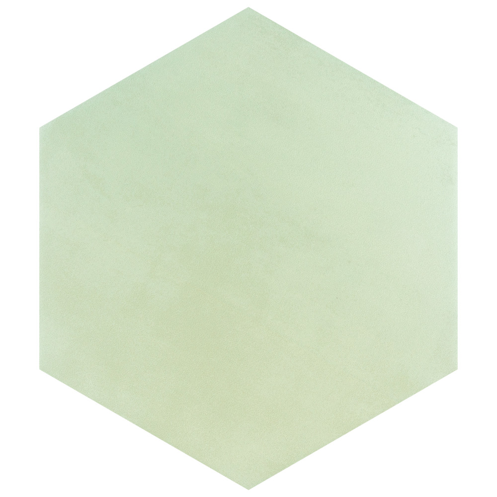 Horizon Hex Verde 7-3/4 in. x 9 in. Porcelain Floor and Wall Tile
