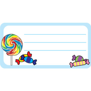 Candy Nametags, Pack of 36