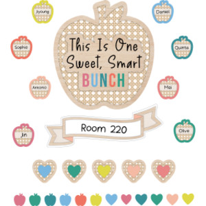 True to You This Is One Sweet, Smart Bunch Bulletin Board Set