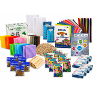 STEAM Design Challenges Book & Supply Kit, Grades 6-8