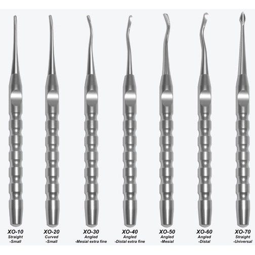 X-OTOME Hybrid (Elevator and Periotome), Straight, Spade Tip, Universal, Purple End Cap