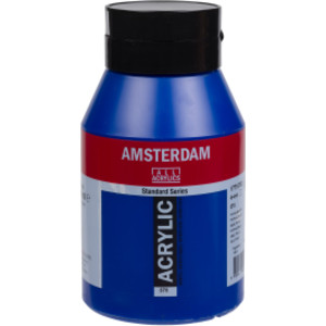 Standard Acrylic Paint Tube, 1000 mL, Phthalo Blue 570